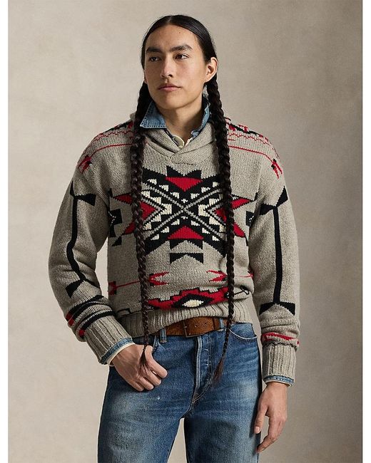 Polo Ralph Lauren Brown X Topa Sky Lodge Sweater