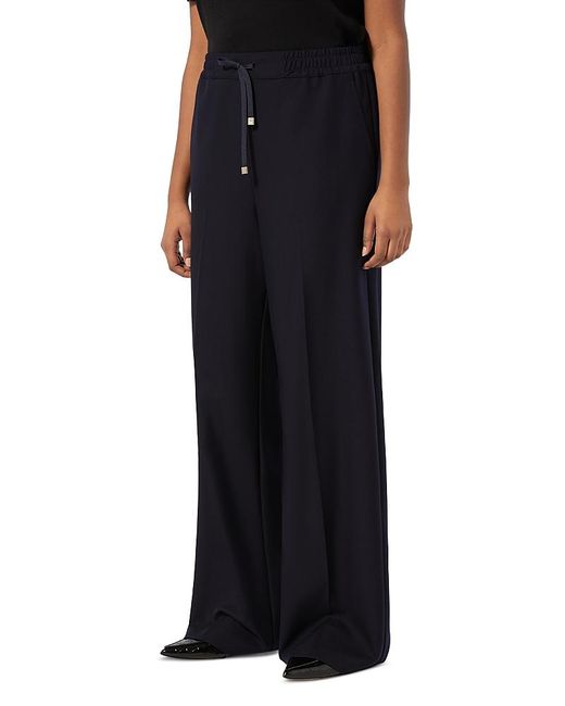 Marina Rinaldi Black Quota Trousers