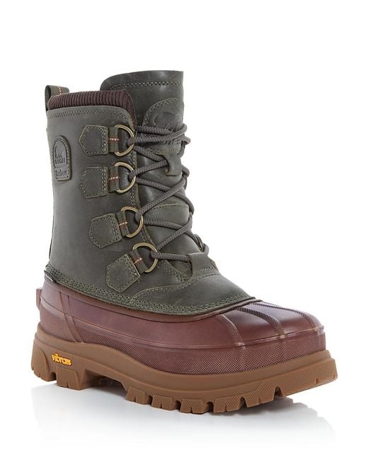Sorel Brown X Barbour Caribou Horizon Gtx Boots for men