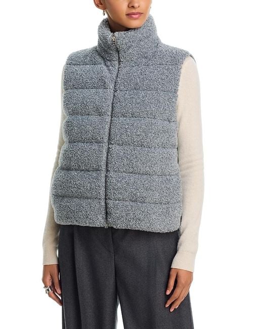 Herno Blue Knitted Vest