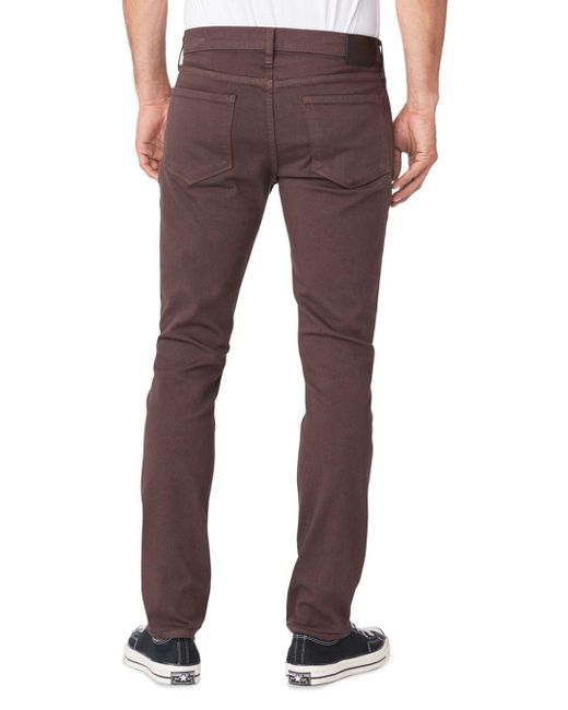 brown slim fit jeans