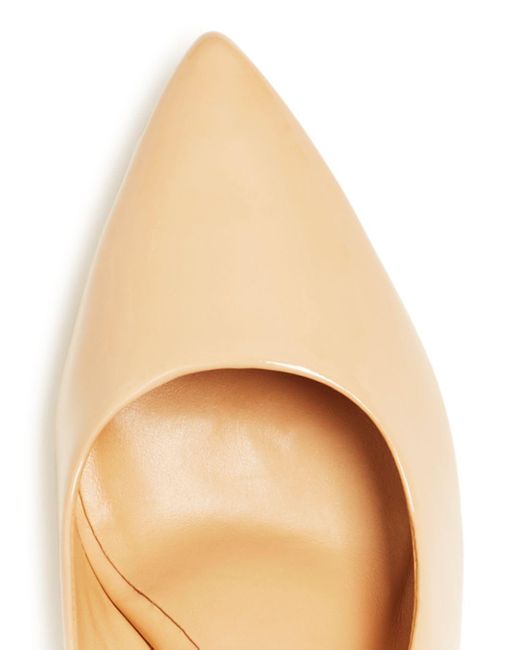 Joan Oloff Women's Riley Block Heel Pumps in Nude Patent Joan Oloff Women's Callie Leopard Print Calf Hair Kitten