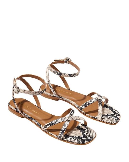 Margaux Metallic The Flat Sandals