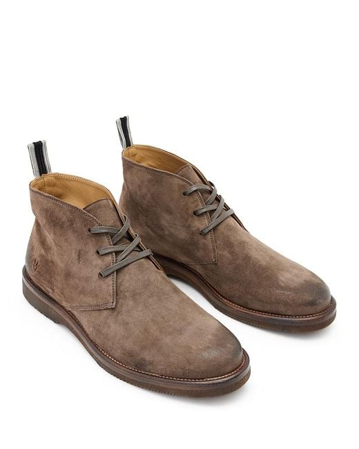 John Varvatos Brown Varick Chukka Boots for men