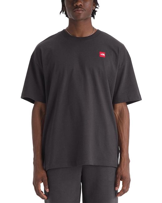 The North Face Black Tnf Box Relaxed Fit Logo Tee for men