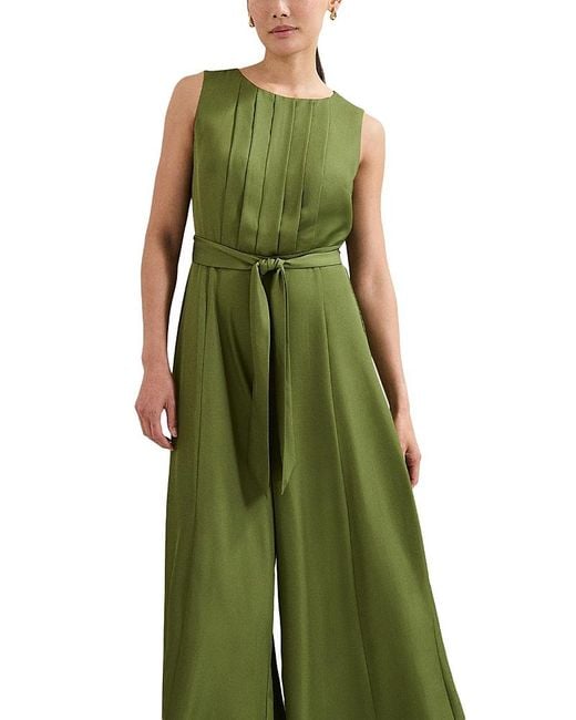 Phase Eight Green Janine Jumpsuit