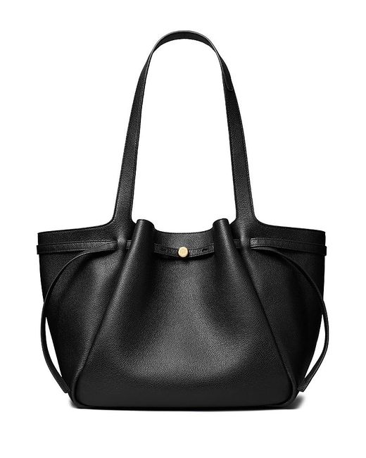 Tory Burch Black Large Romy Tote