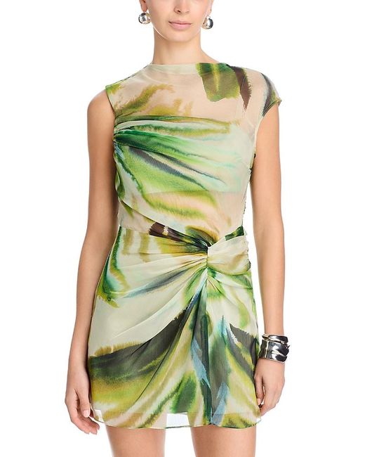 AMUR Women's Green Zuma Sheer Mini Dress - www.disolcolor.com AMUR Women's Green Zuma Sheer Mini Dress - www.disolcolor.com