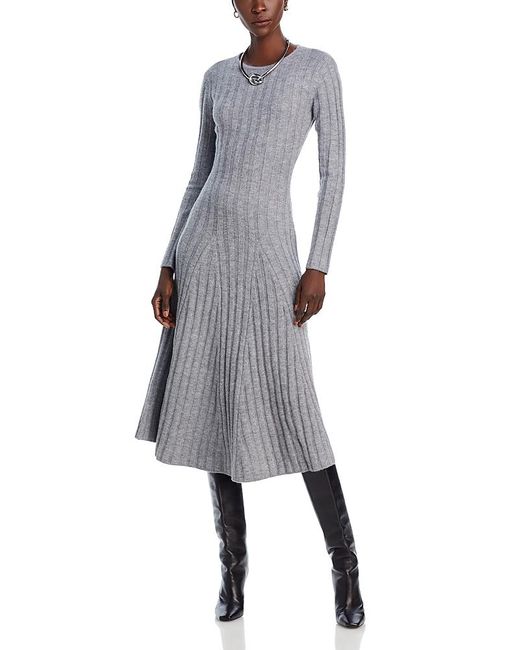 Robe Longue Manches Longues Col V - Coupe Cintrée élégante - Taille Unique - Neuf Avec étiquettes
