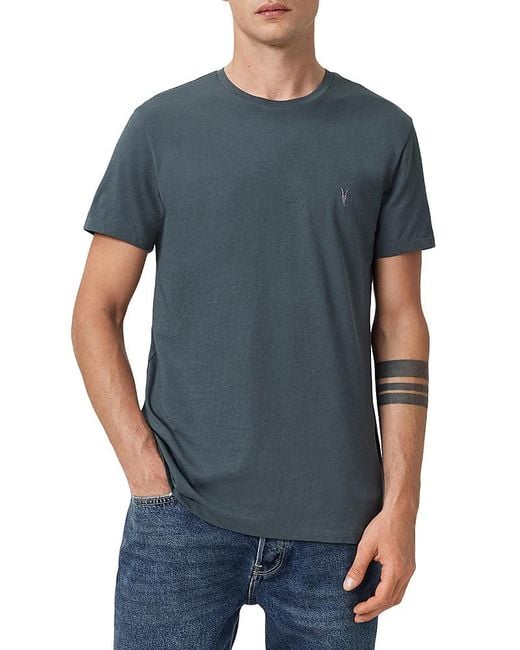 AllSaints Blue Tonic Tee for men