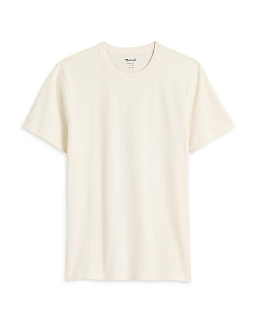 Madewell White All Day Cotton Tee for men