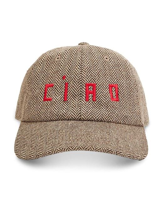 Clare V. Gray Ciao Wool Baseball Hat