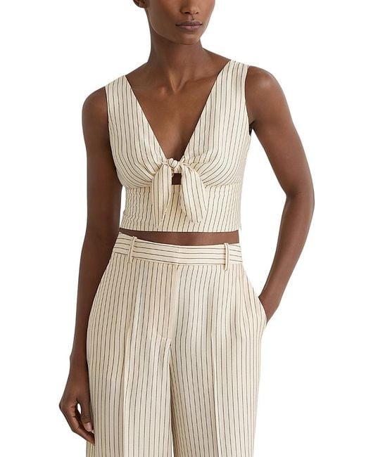 Reiss Brown Jayce Top