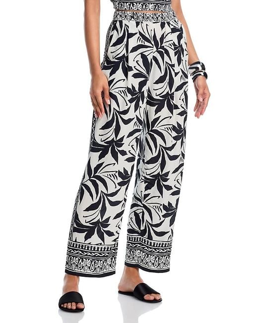 Velvet By Graham & Spencer White Claudia Ankle Pants