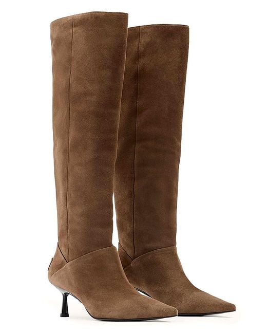 AllSaints Brown Odyssey Boots