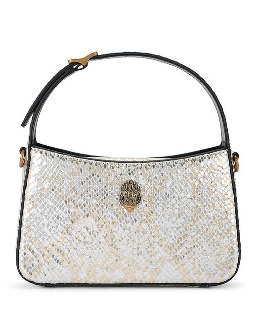 Kurt Geiger White Mini Bond Shoulder Bag