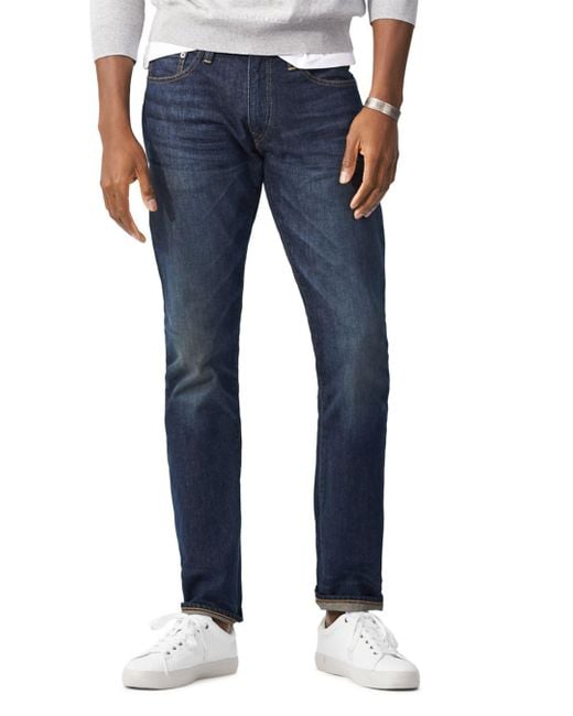 Polo Ralph Lauren Denim Hampton Relaxed Straight Fit Jeans in Washed Blue (Blue) for Men - Save 