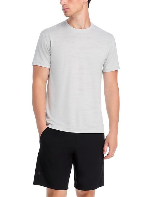 TEN THOUSAND White Camoknit Tee for men