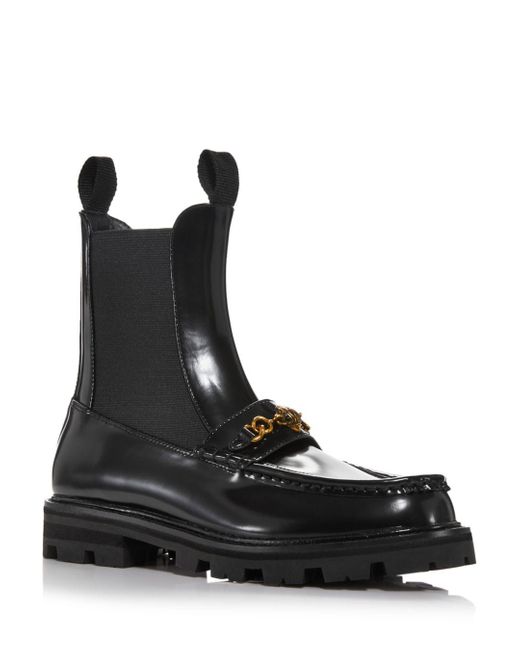 Kurt Geiger Leather Carnaby Lug Sole 