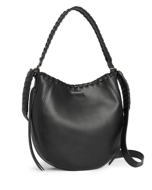 all saints ada leather hobo bag