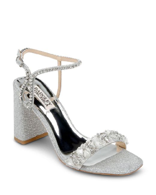block heel badgley mischka