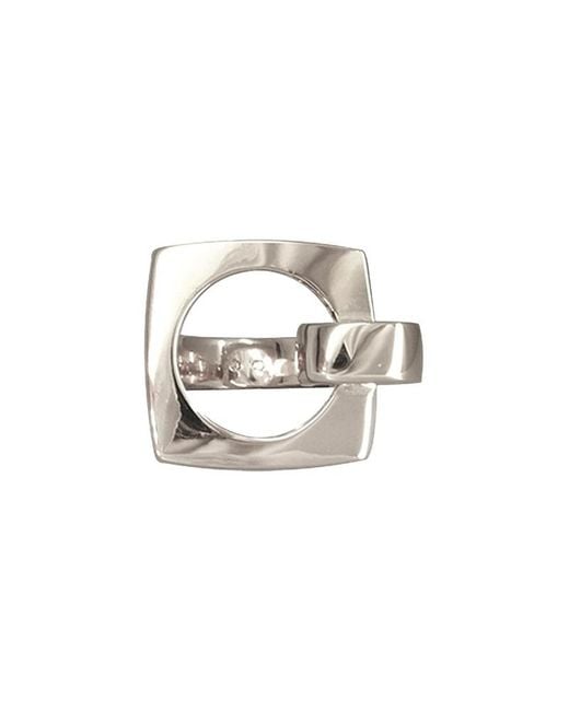 CXC White Aldaba Ring