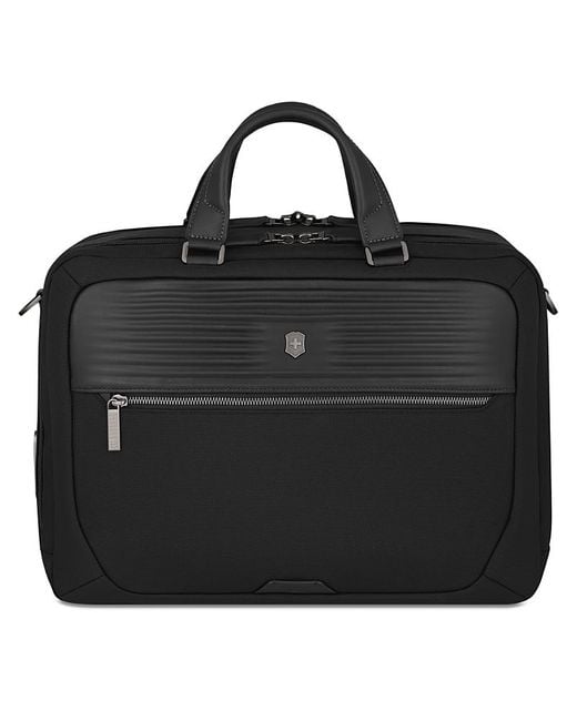 Victorinox Black Mythic Deluxe Briefcase