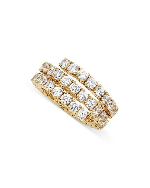 Nadri Metallic Flex Wrap Ring