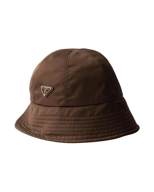 Prada Brown Re-Nylon Hat