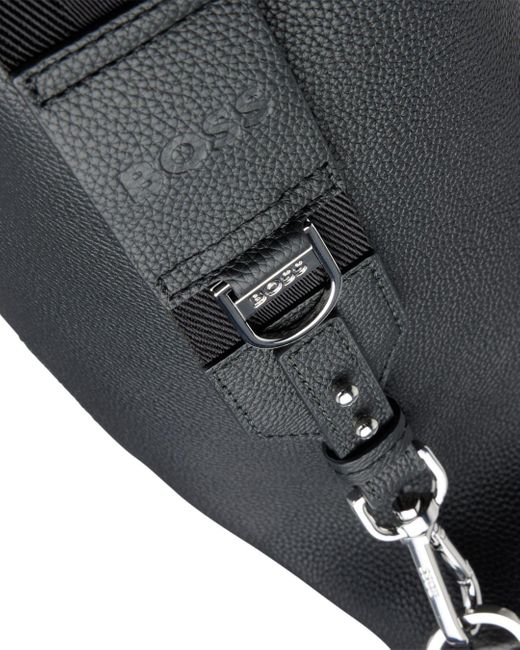 BOSS by HUGO BOSS Highway Leather Holdall Bag in Black for Men Lyst