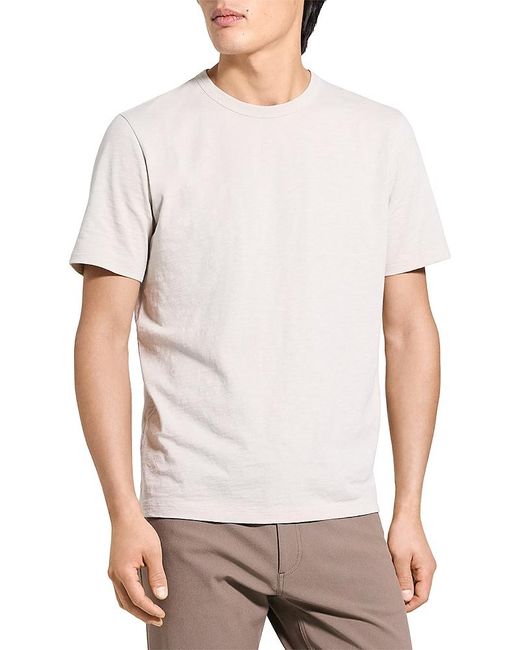 Theory White Essential Tee for men