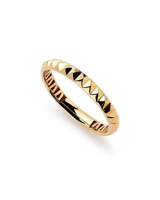 Ana Luisa Metallic Solid Slim Equinox Ring