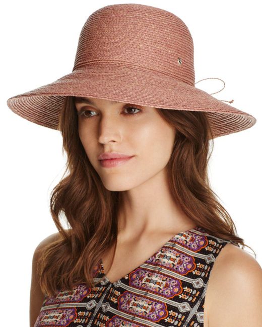 Helen Kaminski Delphina Hat in Brown | Lyst