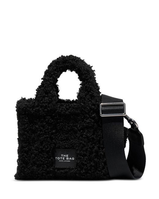 Marc Jacobs The Fluffy Micro Tote in Black | Lyst