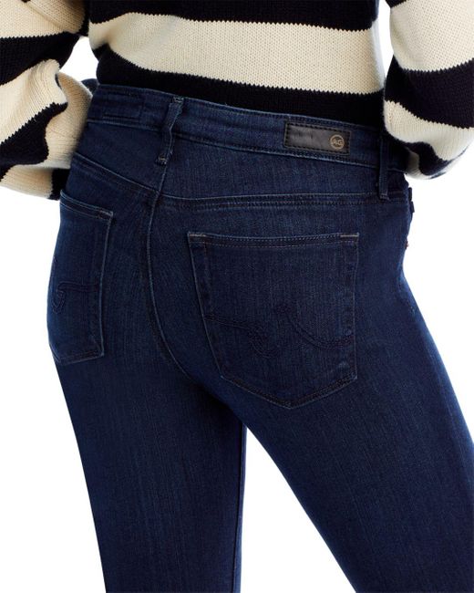 AG Jeans Prima Mid Rise Cigarette Jeans In Valley in Blue | Lyst