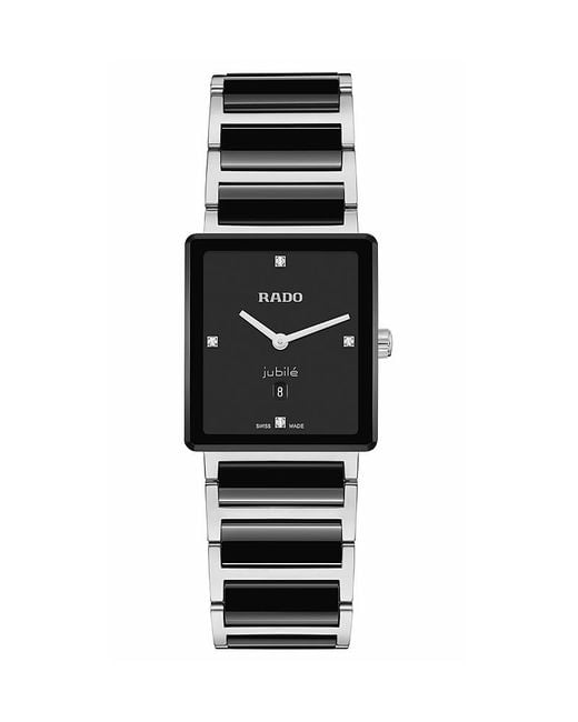 Rado Black Integral Watch, 28Mm