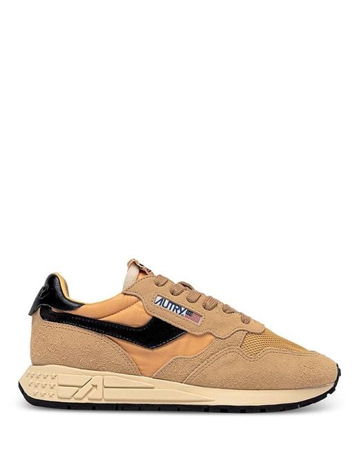 Autry Natural Reelwind Low Lace Up Sneakers for men