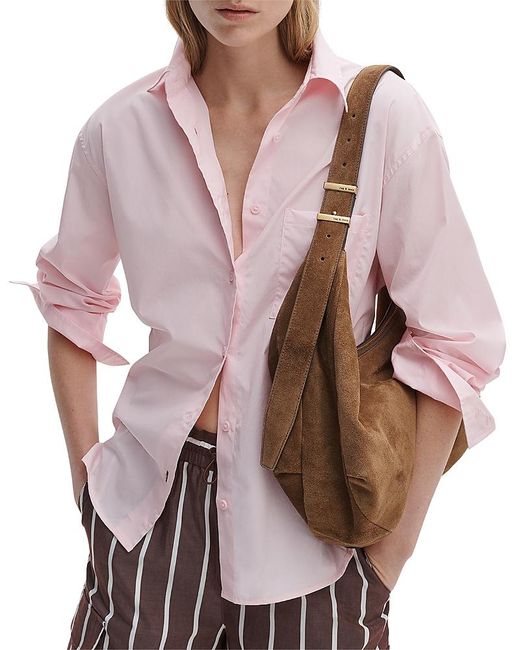 Rag & Bone Pink Connie Shirt