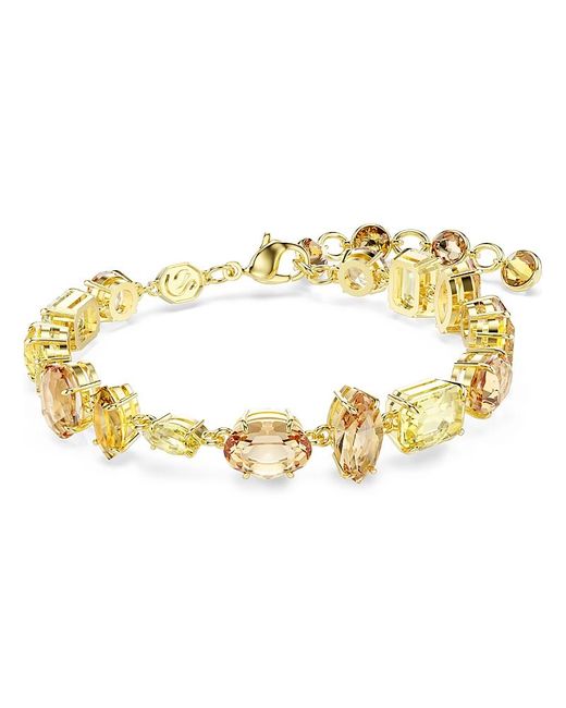Swarovski Metallic Gema Mixed Cut Crystal Flex Bracelet