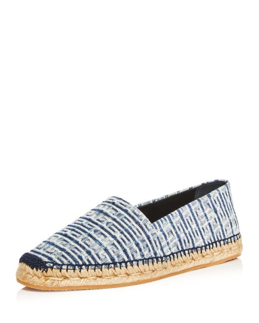 Givenchy Logo Print Espadrilles in Denim Blue (Blue) for Men | Lyst