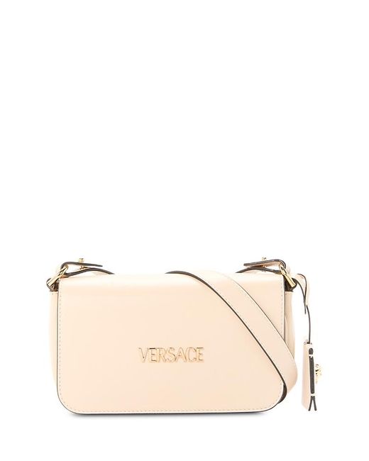 Versace Natural Tag Mini Leather Shoulder Bag