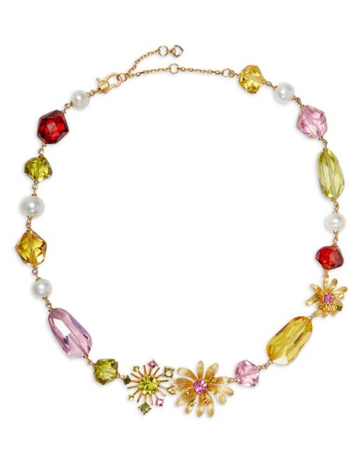 Kate Spade Rooftop Garden Beaded Necklace Lyst