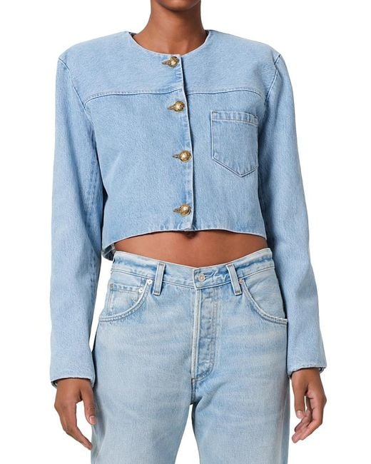 Citizens of Humanity Blue Priah Denim Jacket