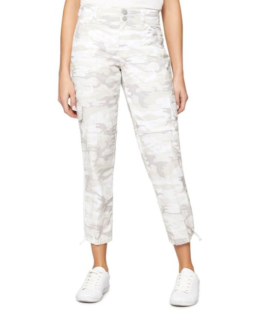 white camo jeans