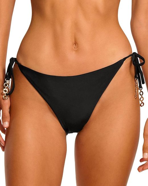 Ramy Brook Black Heather Bikini Bottom
