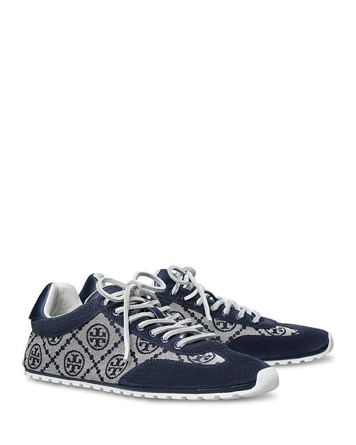 Tory Burch Blue Field Sneakers