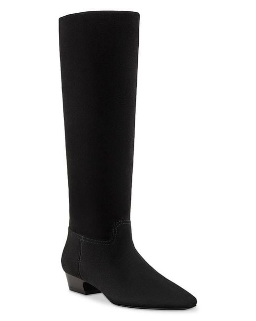 Stuart Weitzman Black Stassi Boots