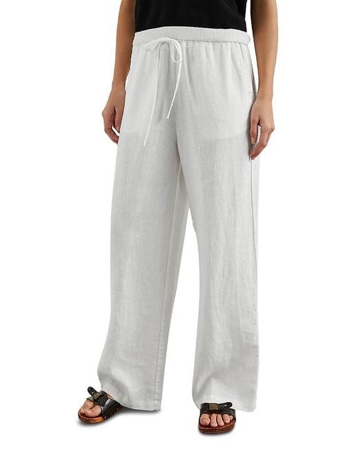 Rails Gray Emmie Linen Pants