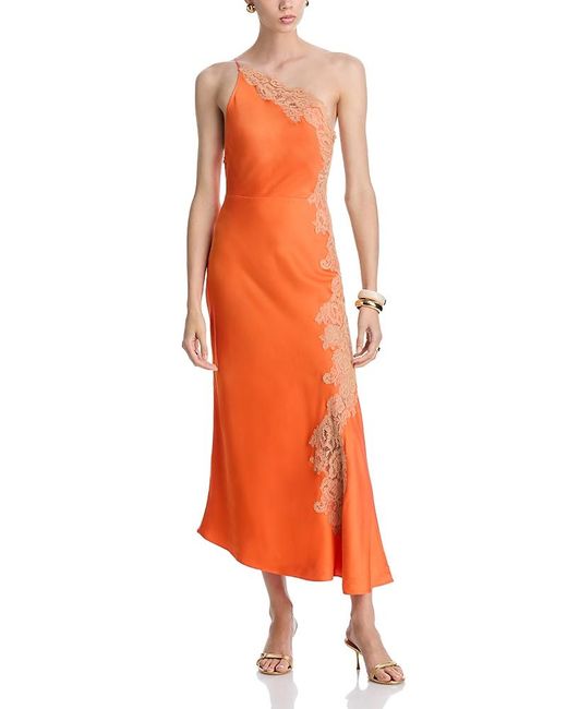 A.L.C. A. L.C. Lou Dress in Orange | Lyst