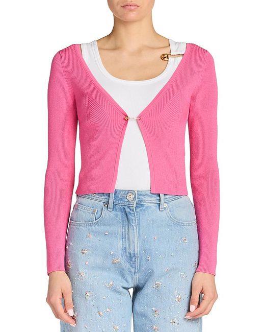 Versace Pink Knit Sweater